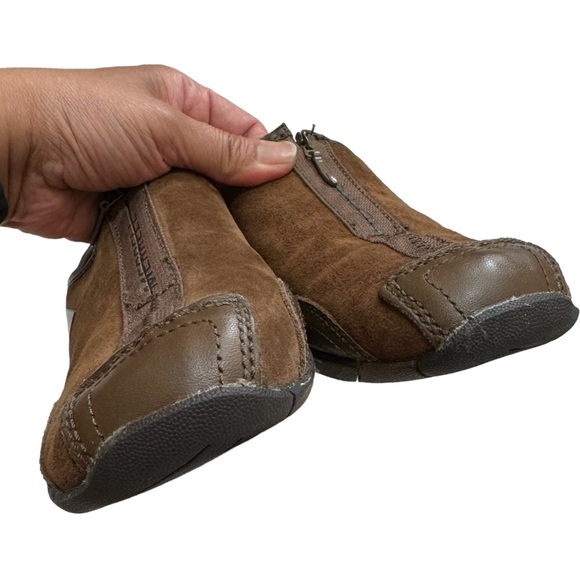 MERRELL Walking Shoes Women's Size 8.5 Arabesque Dark Earth Brown Leather - Picture 4 of 10